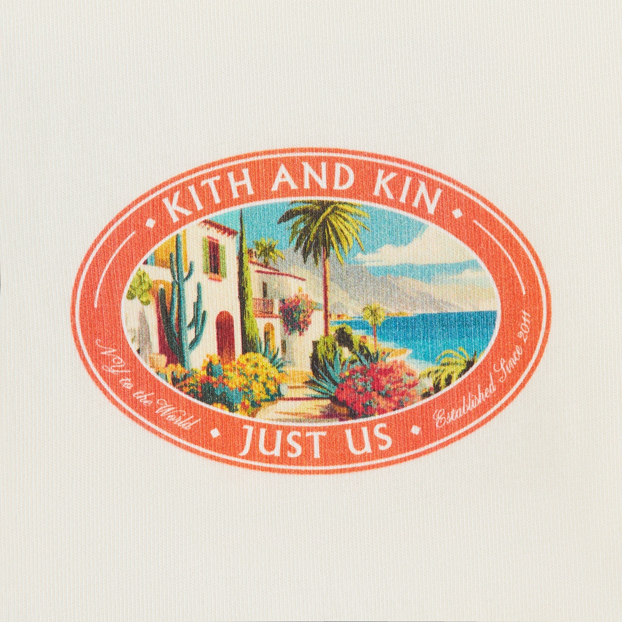 Kith Women Vintage Resort Tee - Silk