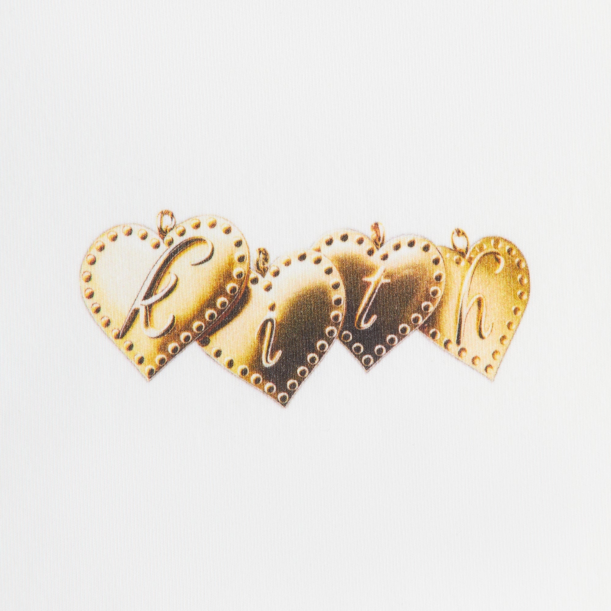Kith Women Mulberry Vintage Heart Charm Tee - White