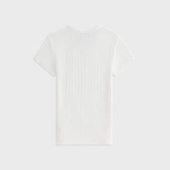 Kith Women Mulberry IV Flat Rib Tee - White