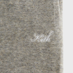 Kith Women Ava II Velour Pant - Light Heather Grey