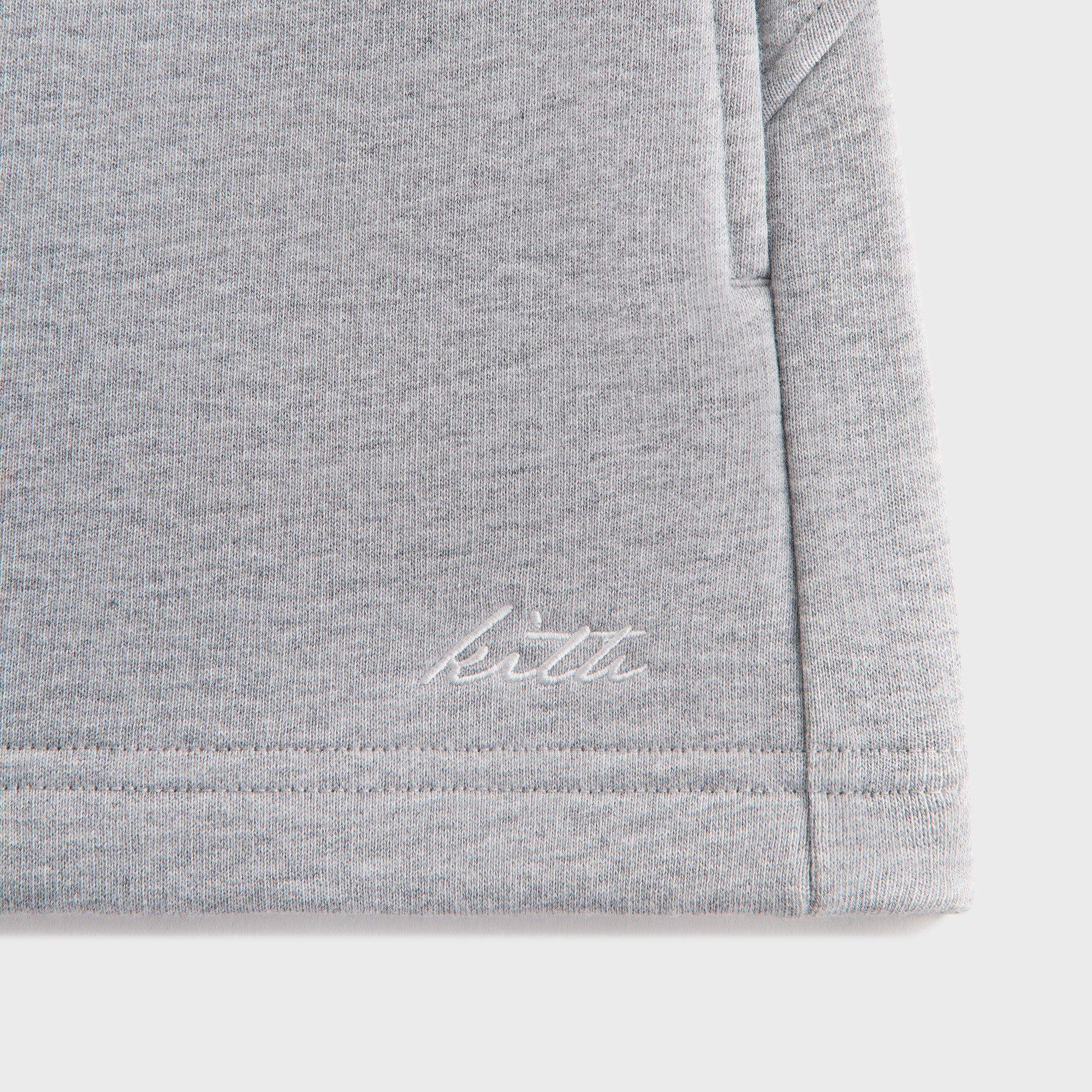 Kith Women Lorah Micro Sweatshort - Cool Heather Grey
