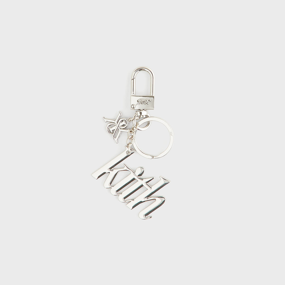 Kith Women Kith & Crest Keychain - Silver