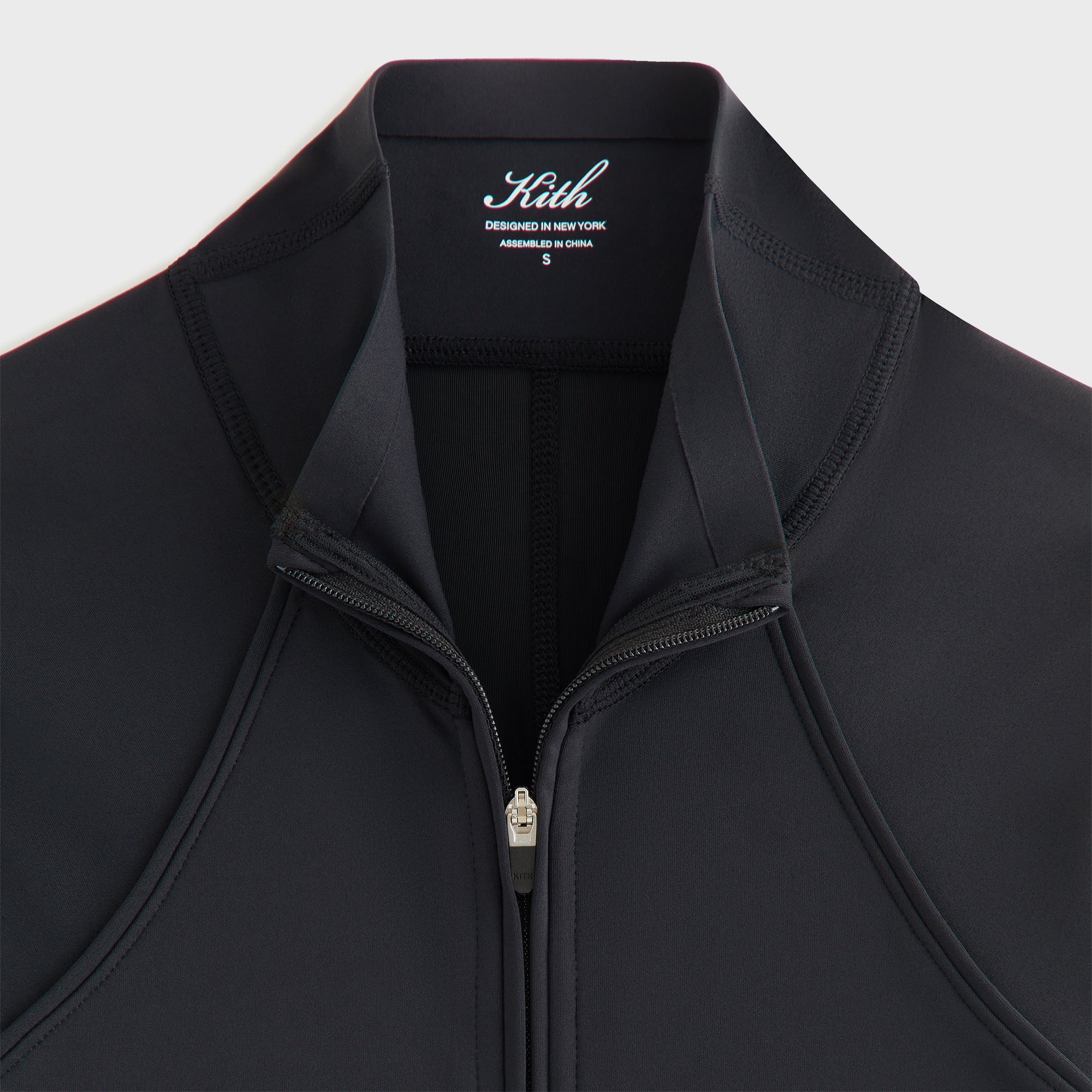 Kith Women Hani Active Long Sleeve Romper - Black