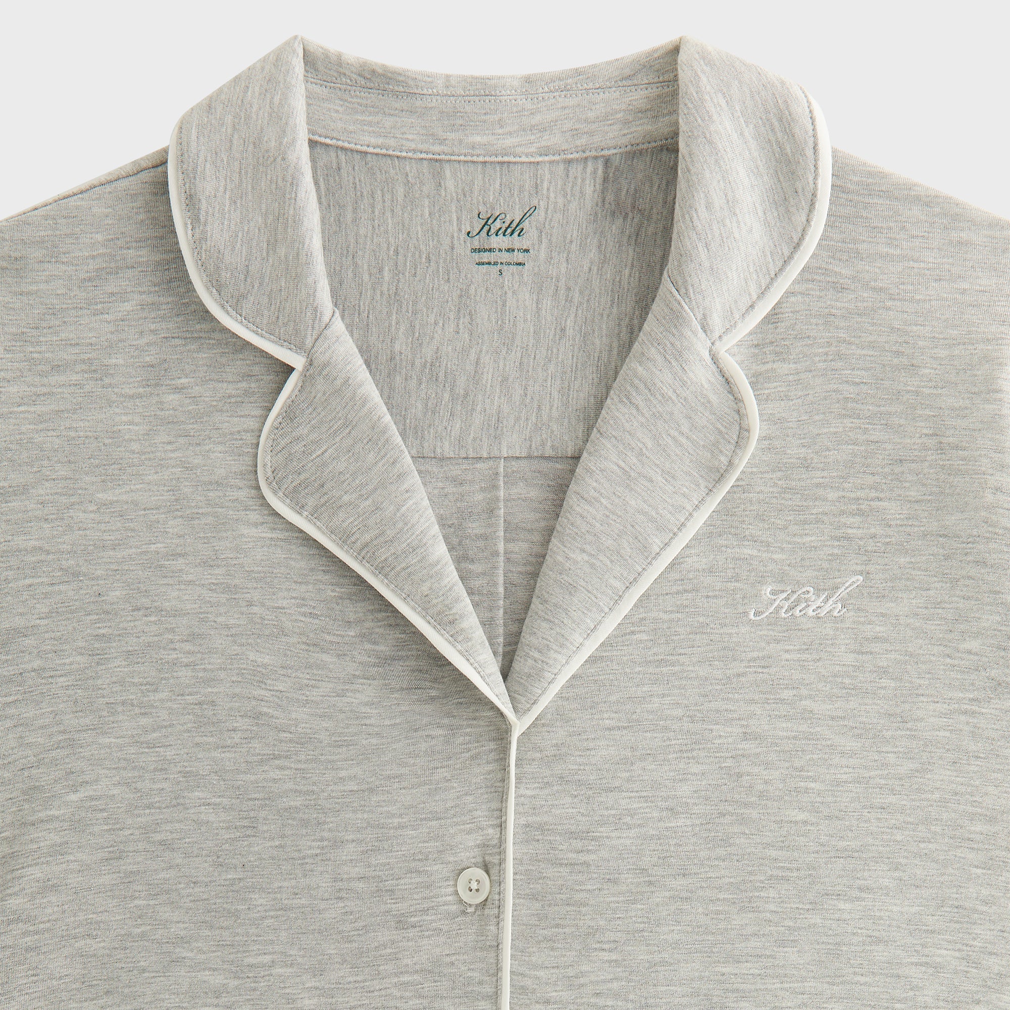 Kith Women Pajama Set - Light Heather Grey