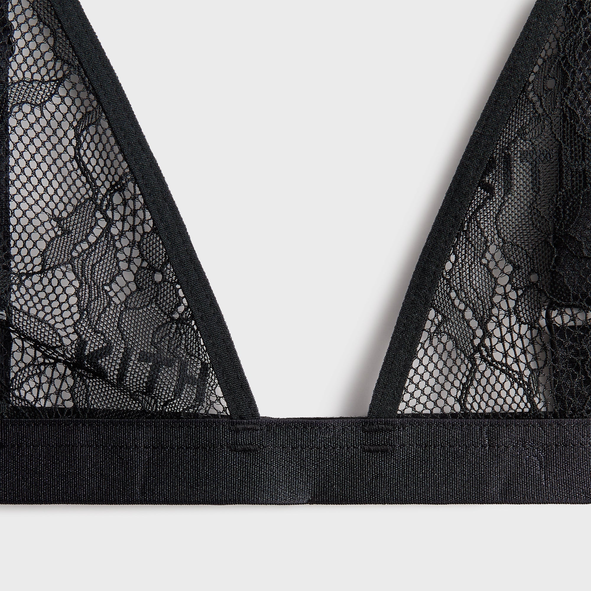 Lisa for Kith Women Floral Lace Intimates Set - Black