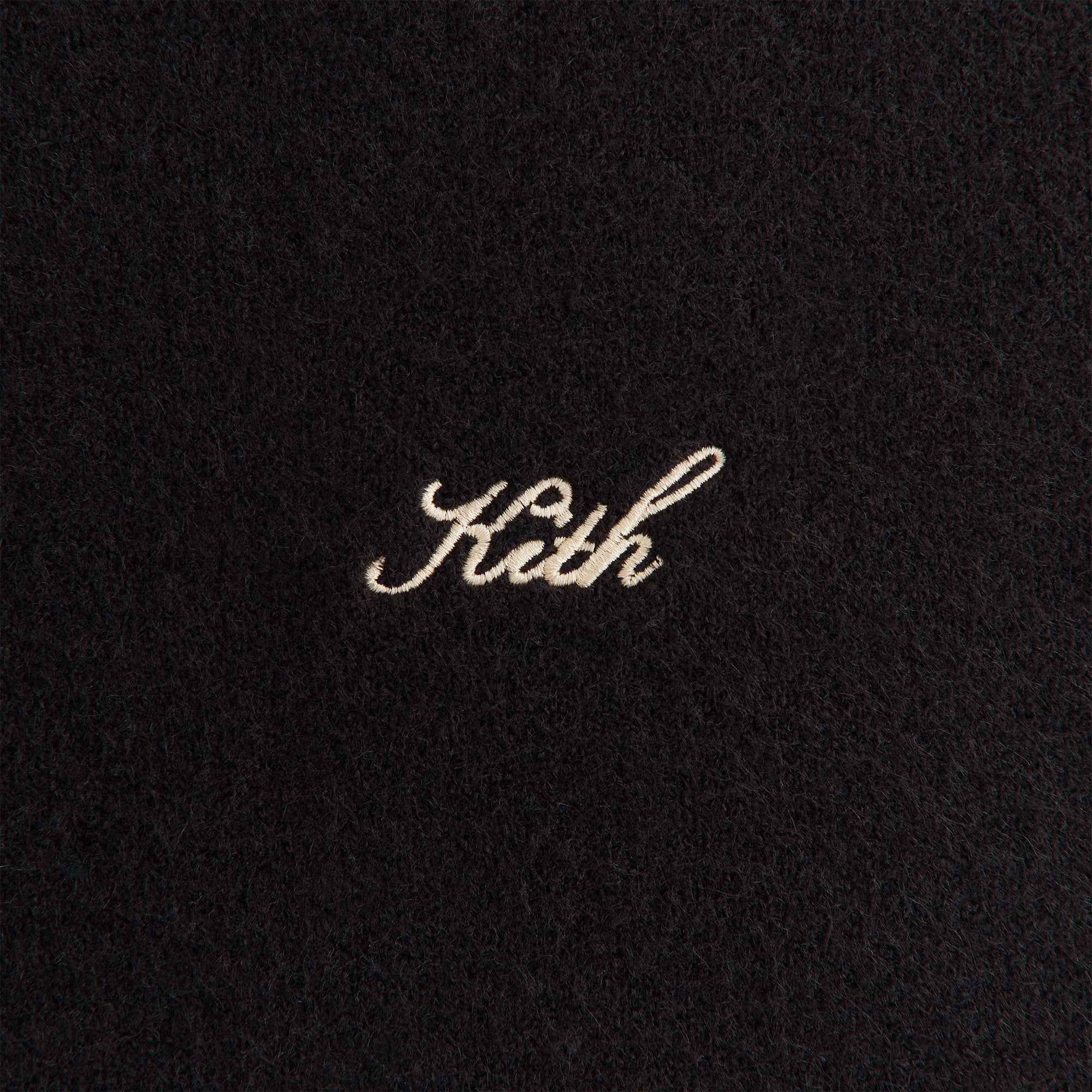 Kith Women Freja Cropped Sweater - Black
